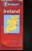 Ireland - 712 national - index of places, town plans: dublin and belfast, distances and driving times chart, counties map, road information - motoring ...