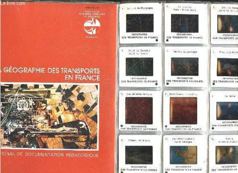 La geographie des transports en France - Diatheque sciences humaines et sociales : geographie - 1 livret + 12 diapositives. LE MEUR FRANCOIS- FEYEL ...