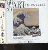 L'Art En Puzzle - le Japon - une premiere approche de l'art par le jeu - 5 puzzle de 12 pieces ( une piece manquante, incomplet) pour apprendre a ...