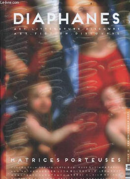 Diaphanes N°11 spring/summer 2023- Matrices porteuses - surrogacies- mater dolorosa bleed, sophie lewis in conversation with marie glassl, artificial ...