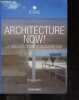 Architecture Now! - L'architecture D'aujourd'hui - collection ICONS. Philip Jodidio- TADAO ANDO- PAUL ANDREU- SHIGERU..