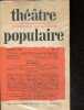 Theatre populaire N°25 juillet 1957- vittorio gassman nous parle de theatre- reinhold lenz et les soldats de marthe robert- observations sur le ...