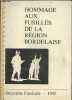 Hommage aux fusilles de la region bordelaise - 2e fascicule : 1942. COLLECTIF