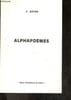 Alphapoemes. BOYER P.