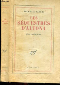 Les sequestres d'altona - Piece en cinq actes. SARTTRE JEAN PAUL