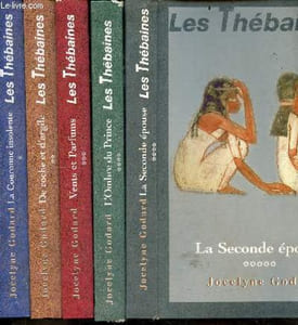 Les thebaines - 5 VOLUMES : tome 1 La couronne insolente + tome 2 De roche et d'argile + tome 3 Vents et parfums + tome 4 L'ombre du prince + tome 5 La seconde epouse