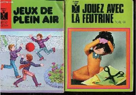 Lot de 2 ouvrages : jouez avec la feutrine + jeux de plein air. MORIN CLAUDE- LIMBOS EDOUARD- renard christiane