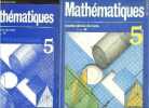 Mathematiques - ouvrage 5e + guide pedagogique 5e - Nouvelle collection Durrande. SUCH SIMONE - BOREL JEAN CLAUDE