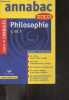 Philosophie L - ES - S / sujets et corrigés 2003 Annabac. Elisabeth Montlahuc, Agathe Arnold, Philippe ...