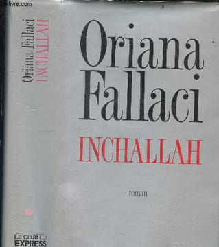 Inchallah - Roman. Fallaci oriana - victor france (traduction)