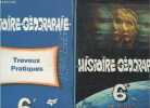 Histoire geographie 6e : manuel + livret de Travaux pratiques : lot de 2 ouvrages. JOVER- BRIGNON - DIRIDOLLOU
