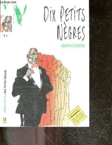 Dix petits nègres - bibliotheque verte N°816