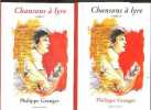Chansons a lyre - volet I + volet II : lot de 2 volumes + envoi de l'auteur. GRANGER PHILIPPE