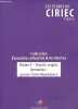 Les études du Ciriec France - Collection Economie collective & territoires - Thème 5 - Travail, emploi, formation : penser l'interdépendance.. ...