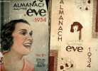 Almanach illustre d'Eve 1934. COLLECTIF