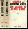Rapport de la commission warren sur l'assassinat du president John F. Kennedy - 2 volumes : tome I + tome II - texte integral - lee harvey oswald, ...