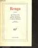 Renga - Poeme - exemplaire n°1757 / 1850. OCTAVIO PAZ- ROUBAUD JACQUES- SANGUINETI EDOARDO..