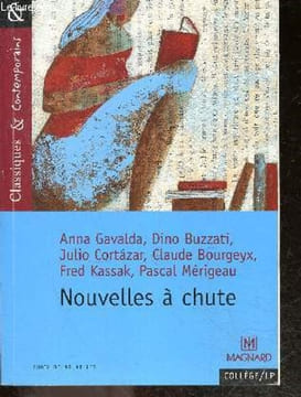 "Nouvelles a chutes - ""classiques & contemporains"" - choix de nouvelles - college / LP - anna gavalda, dino buzzati, julio cortazar, claude ...