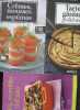 Lot de 3 ouvrages : Cremes, Mousses Et Espumas, 100 recettes + Tartes et gâteaux de grand-mère, 100 recettes - Collection Cuisine tendance + Gratins, ...