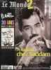 Le monde 2- n°22 octobre 2002 - a bagdad chez saddam- entre insouciance et propagande la capitale irakienne telle que vous ne l'avez jamais vue, avec ...