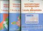 Apprentissages mathematiques a l'ecole elementaire - Cycle moyen - 3 volumes : tome 1 + tome 2 + tome 3. AUDIGIER MARIE NOELLE- BIA JEANNE- BOET ...