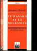 Le hasard et la necessite- essai sur la philosophie naturelle de la biologie moderne - colelction Idea N°3. MONOD JACQUES