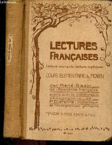 Lectures francaises - lecture courante, lecture expliquee - I - cours elementaires & moyen - il etait quatre petits enfants