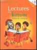 Lectures en histoire - Cycle 3 - Lectures thématiques - prehistoire, antiquite. Claire Faucon, Marie-Laure Carpentier
