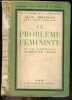 Le probleme feministe - un cas d'aspiration collective vers l'egalite - Collection Les cahiers de la femme. ABENSOUR LEON