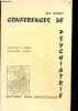 Conference de psychiatrie - Fascicule 8 - psychoses aigues - confusions mentales, delire aigu, bouffee delirante polymorphe, psychose maniaque ...