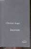 Interview - roman. Christine Angot