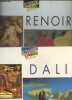 Collection decouvrons l'art - Lot de 2 volumes : Renoir, 19 eme siecle N°4 + Dali, 20e siecle n°2. Collectif
