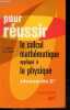 Pour reussir le calcul mathematiques applique a la physique - classe de 2de. Sais louis / Cros gilbert