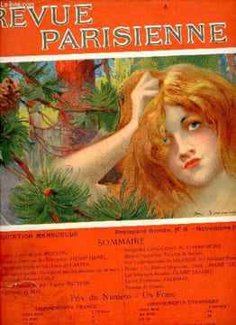 Revue parisienne N°8 novembre 1899- novembre poésie par jean richepin- de la chasse par edmond gast- un fêtichard par o. rus- modes- le formidable par ...
