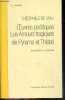 Oeuvres poétiques et Les Amours tragiques de Pyrame et Thisbé - nouvelle edition de Guido Saba. Théophile de Viau