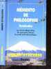 Memento de philosophie - terminales / les noitions indispensables, des sujets pour s'exercer, les grands textes philosophiques - Collection Joker ...