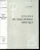 Etudes de philosophie grecque - Bibliotheque d'histoire de la philosophie. FESTUGIERE A. J.