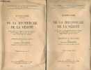 De la recherche de la verite ou l'on traite de l'esprit de l'homme, et de l'usage qu'il en doit faire pour eviter l'erreur dans les sciences- Lot de 2 ...