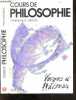 Cours de philosophie - Terminales A B C D E. HUISMAN DENIS - VERGEZ ANDRE