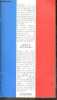Vive la republique - constitution de la Ve republique 1958, le peuple souverain, la liberte, l'egalite, la fraternite, la marseillaise. MITTERRAND ...