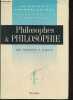 Philosophes et philosophie, tome 1 : Des origines à Leibniz - Collection Anthologie chronologique - specimen. Bernard Morichère- De Libera alain- ...