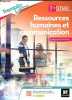 Ressource humaines et communication - Tle STMG - Tremplin- Enseignement spécifique. Adeline Buton, Céline Castillo-Barral-Baron,