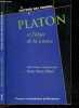 Platon et l'objet de la science - Histoire des pensees. Pierre-Marie Morel - balaude jean francois- ...