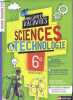 Sciences & Technologies 6e - Mon cahier d'activités - 46 activites et 155 exercices pour voir l'integralite du programme - experimentations et taches ...