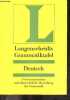 Langenscheidts grammatiktafel - Deutsch - eine konzentrierte und ubersichtliche darstellung der grammatik. HEINZ F. WENDT