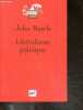 Liberalisme politique. John Rawls, Catherine Audard (Traduction)