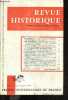 Revue historique N°491, 93e annee, juillet septembre 1969- Latin et langues vernaculaires dans la Hongrie du XVIIe siècle par Jean Bérenger, Vingt ans ...