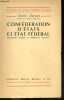 Confederation d'etats et etat federal, realisations acquises et perspectives nouvelles + envoi de l'auteur - Bibliotheque des sciences politiques et ...