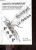 BIULETYN INFORMACYJNY N°1-15 JUILLET AOUT 1983 - le proces Baluka: faits et dates, presse officielle, declaration d'edmund devant ses juges- Sur ...