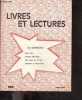 Livres et lectures N°255 Juin 1970- Boris Vian, Prosper Merimee, des livres sur la mer, initiations a l'economie. BURDEYRON GISELE - HUYGHE GERARD - ...